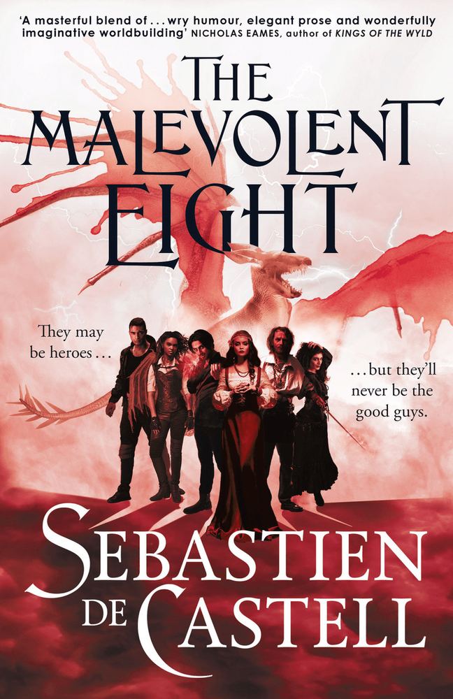 کتاب The Malevolent Eight (هشت شریر) نسخه انگلیسی PDF | سباستین د کاستل