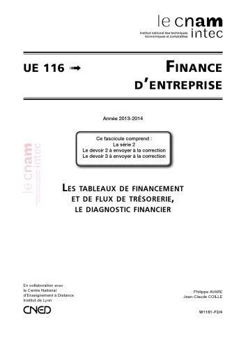دانلود نسخه کامل کتاب UE 116 Finance d’entreprise 116 Série 2