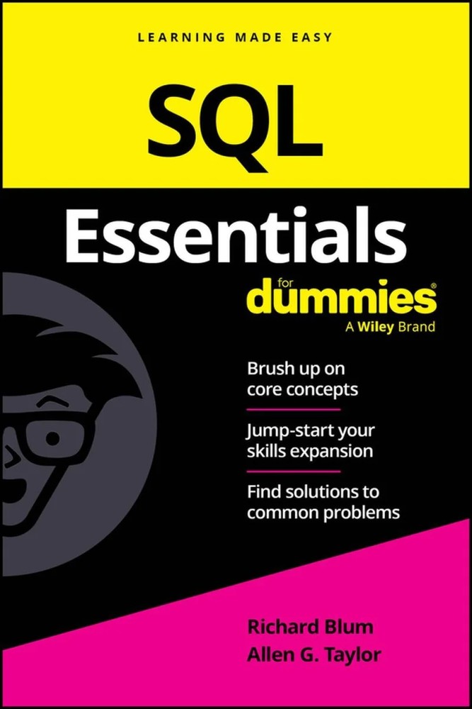 دانلود کتاب اصول SQL برای مبتدیان ۲۰۲۴ SQL Essentials For Dummies 2024