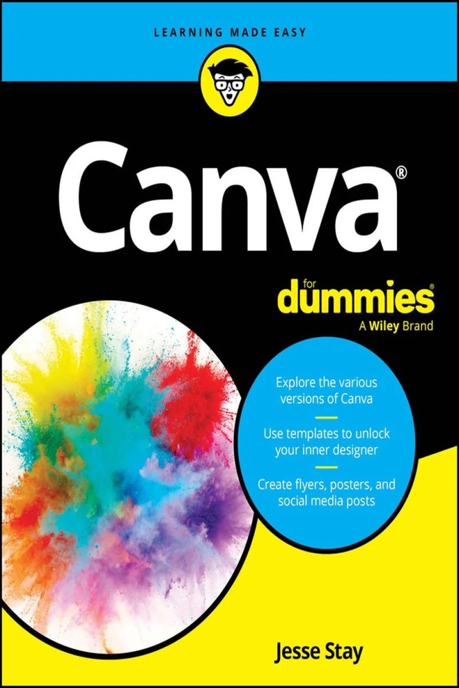 دانلود کتاب Canva برای مبتدیان ۲۰۲۴ Canva For Dummies 2024