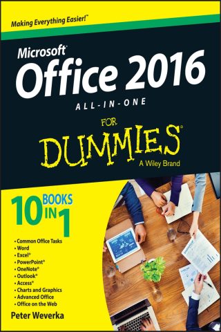 دانلود کتاب آفیس ۲۰۱۶، همه در یک، برای افراد مبتدی ۲۰۱۵ Office 2016 All-in-One For Dummies 2015