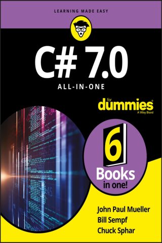 دانلود کتاب C# 7.0: همه چیز در یک کتاب برای دامیز ۲۰۱۷ C# 7.0 All-in-One For Dummies 2017