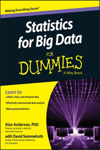 دانلود کتاب آمار برای کلان داده‌ها برای مبتدیان ۲۰۱۵ Statistics for Big Data For Dummies 2015