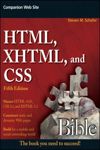 دانلود کتاب انجیل HTML، XHTML و CSS ۲۰۱۱ HTML, XHTML, and CSS Bible 2011