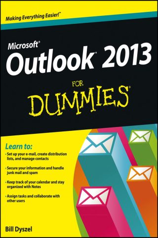 دانلود کتاب Outlook 2013 برای مبتدیان ۲۰۱۳ Outlook 2013 For Dummies 2013