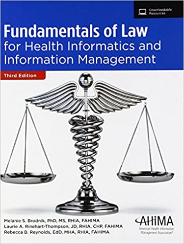 دانلود کتاب Fundamentals of Law for Health Informatics and Information Management (3rd Edition)