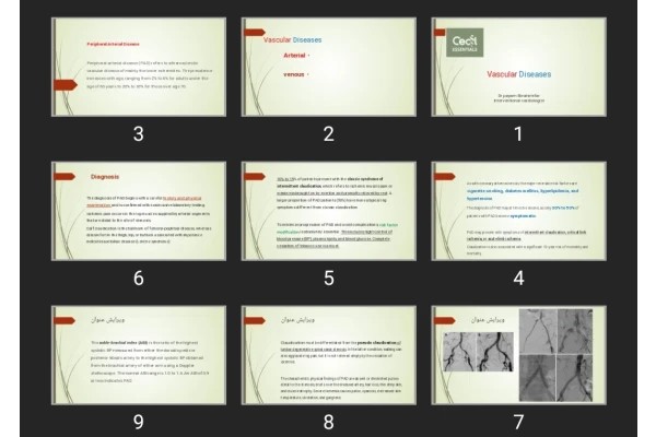 پاورپوینت Vascular Diseases