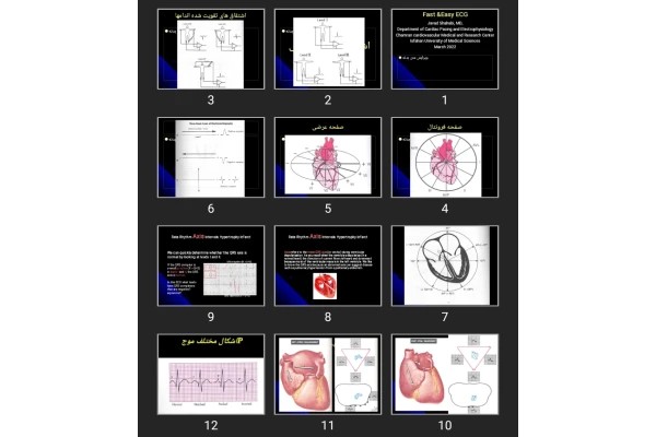 پاورپوینت Fast &amp; Easy ECG