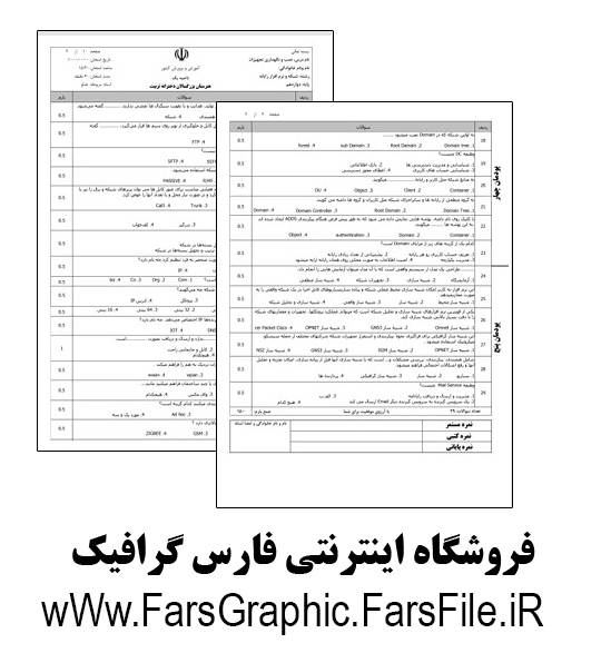 نصب و نگهداری تجهیزات شبکه