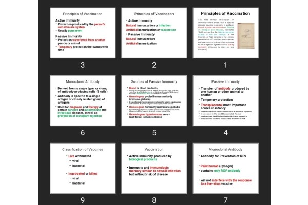 پاورپوینت Principles of Vaccination