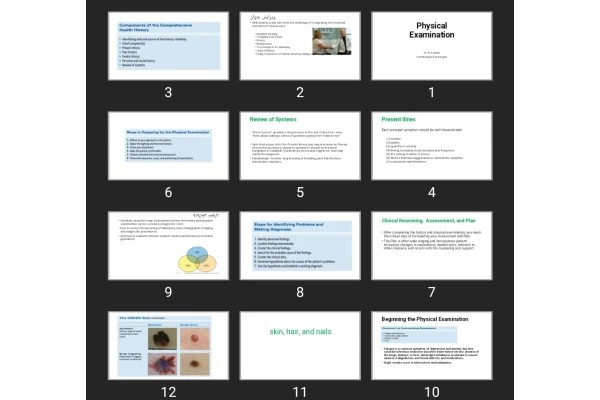 پاورپوینت Physical Examination