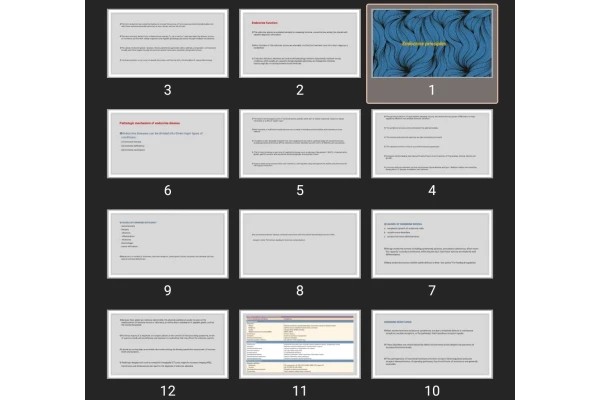 پاورپوینت Endocrine principles