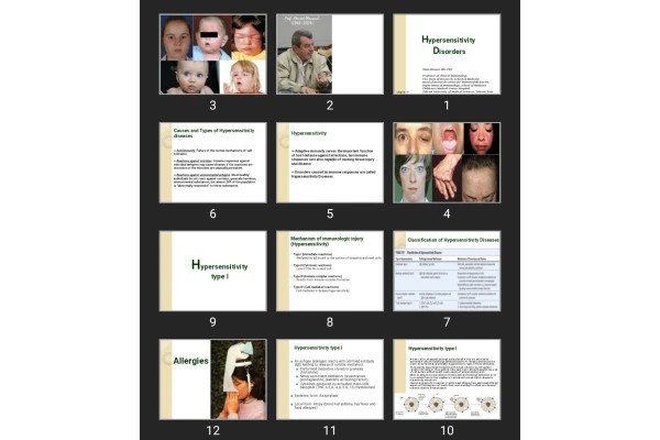 پاورپوینت Hypersensitivity Disorders