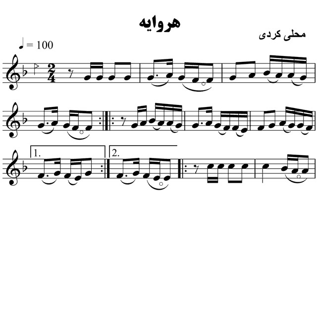195.هروایه و هروایه محلی کوردی – حامد امجدیان