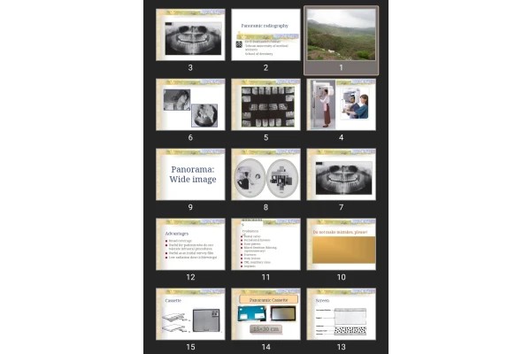 پاورپوینت Panoramic radiography