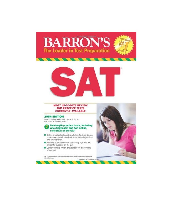 کتاب Barron’s Sat 29th Edition مسترینگ بارونز اس ای تی ویرایش بیست و نهم