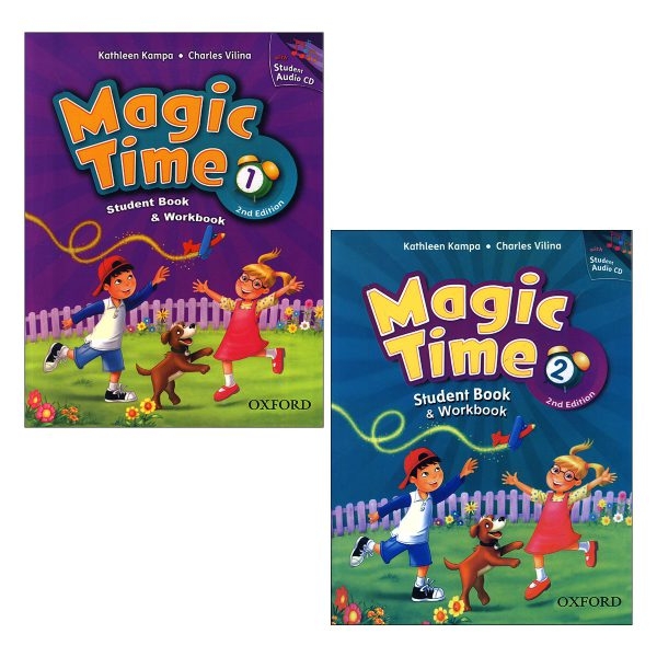 پک دو جلدی کتاب مجیک تایم ویرایش دوم Magic Time 1 2nd Edition وزیری