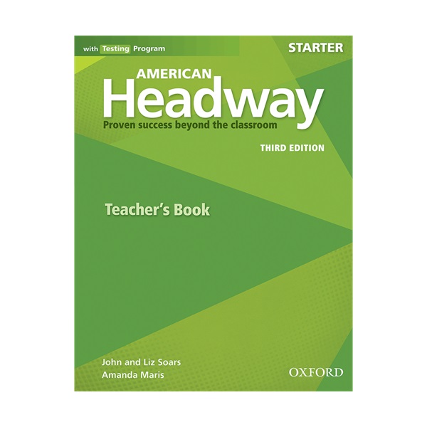American Headway Starter Teacher’s Book Third Edition کتاب معلم امریکن هدوی استارتر ویرایش سوم