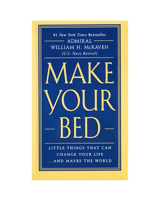 رمان انگلیسی Make your bed اثر Admiral William H. McRaven