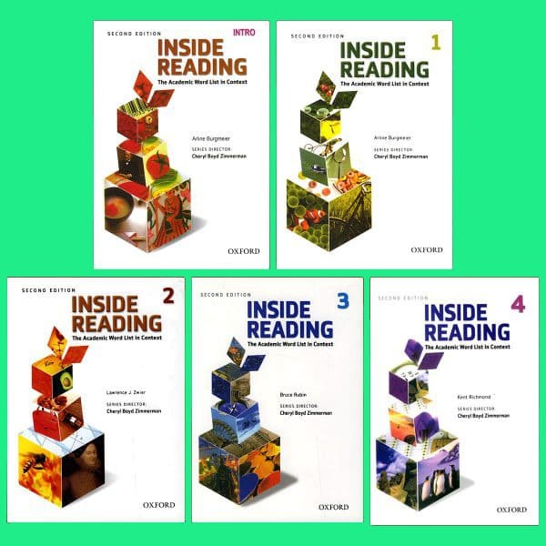Inside Reading Second Edition مجموعه کامل اینساید ریدینگ ویرایش دوم رحلی