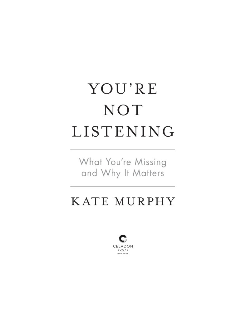 دانلود کتاب : (You’re Not Listening
