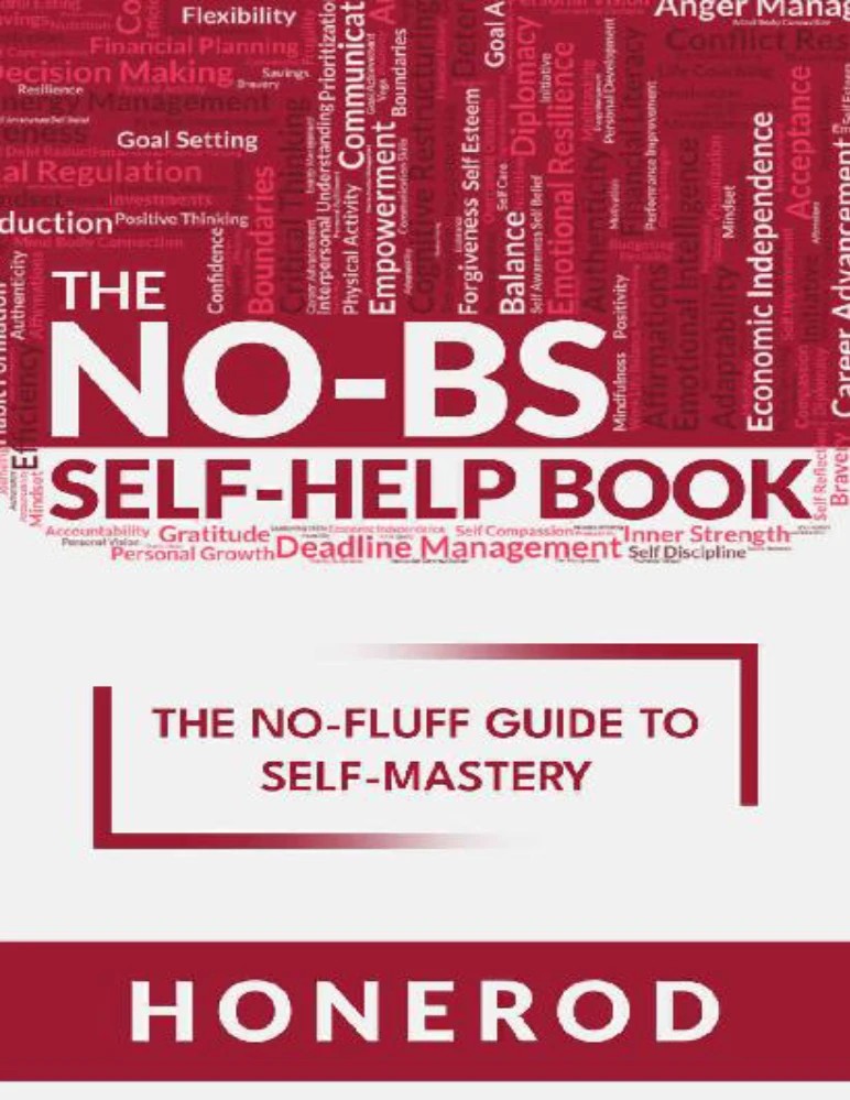 دانلود کتاب The No-BS Self-Help Book