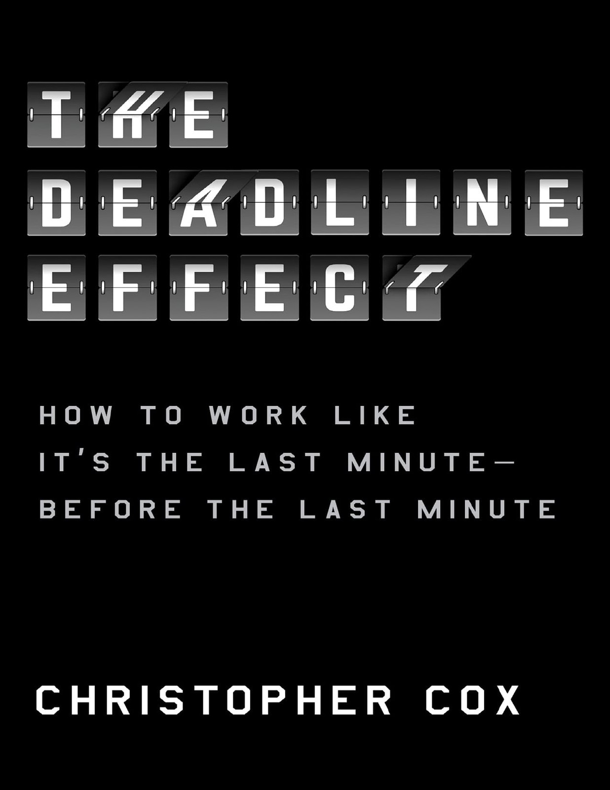 دانلود کتاب The Deadline Effect