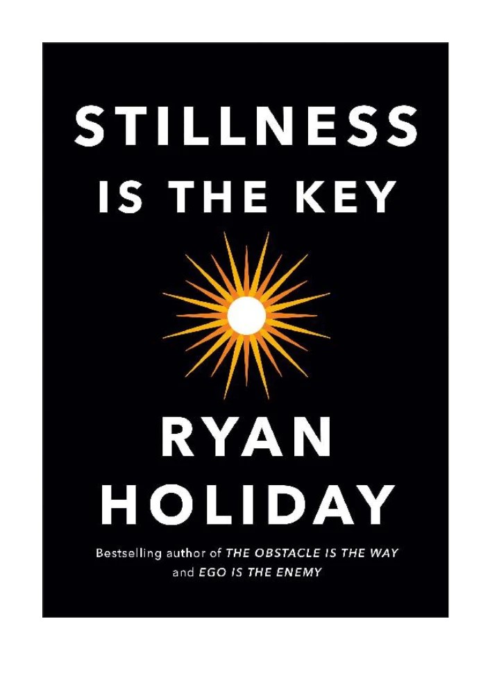 دانلود کتاب Stillness Is the Key