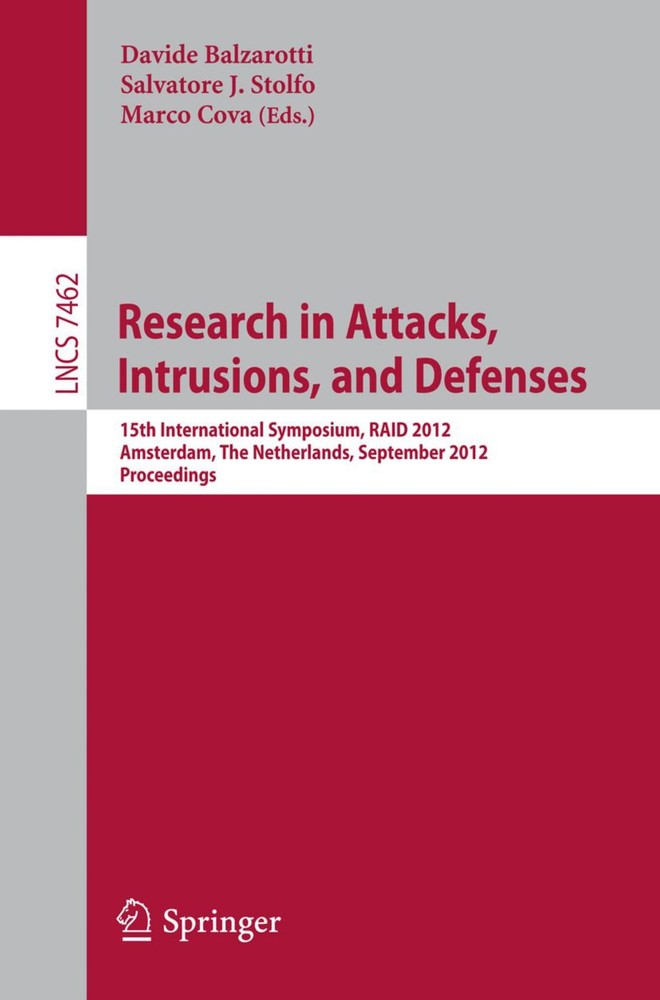 دانلود کتاب Research in Attacks, Intrusions and Defenses