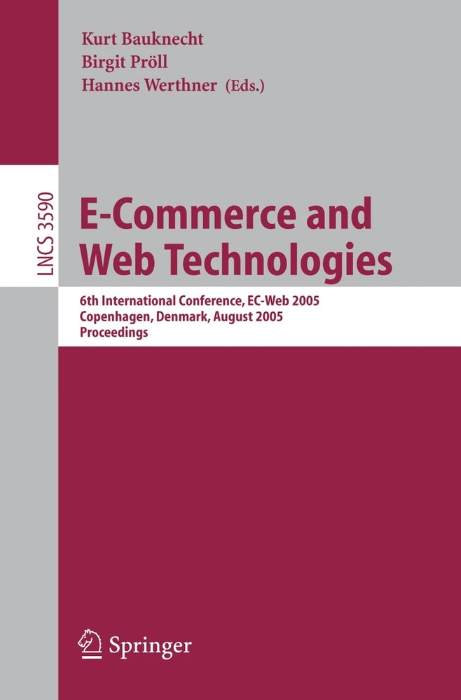 دانلود کتاب E-Commerce and Web Technologies: 6th International