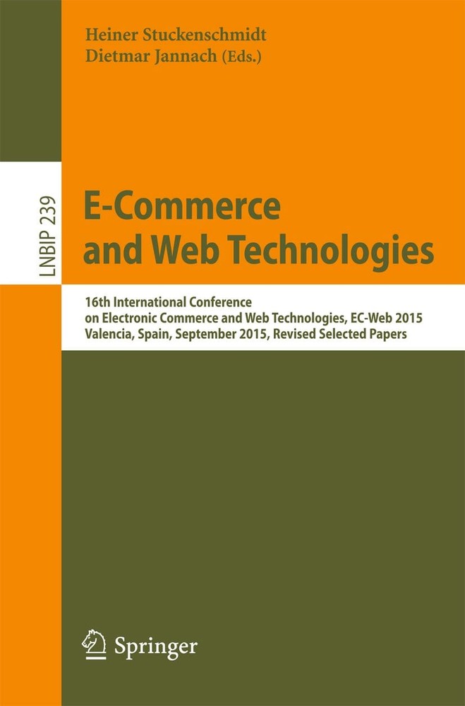 دانلود کتاب E-Commerce and Web Technologies