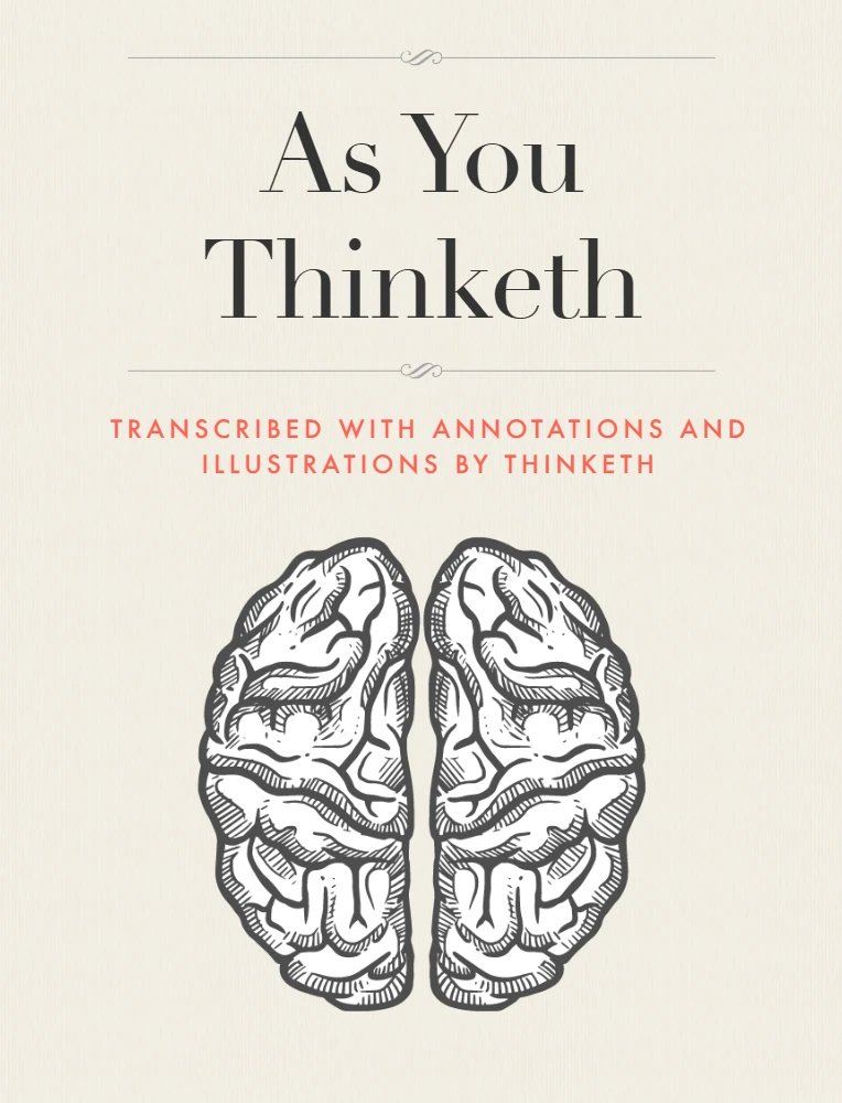 دانلود کتاب As You Thinketh
