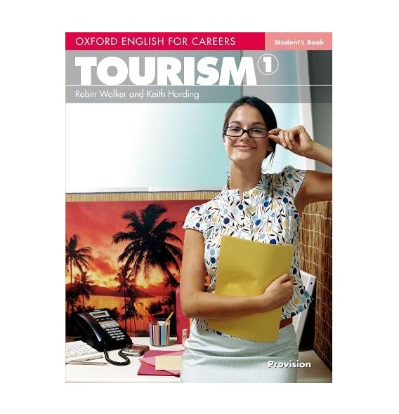 Oxford English for Careers Tourism 1 آکسفورد انگلیش فور کریرز توریسم یک سیاه و سفید