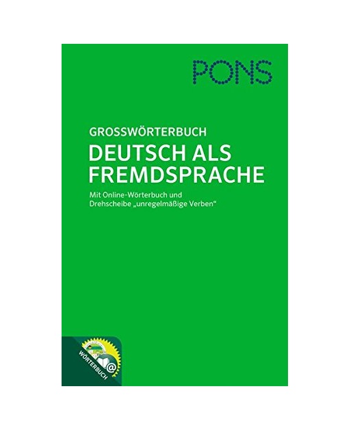 فرهنگ لغت آلمانی Pons Grossworterbuch Deutsch Als Fremdsprache
