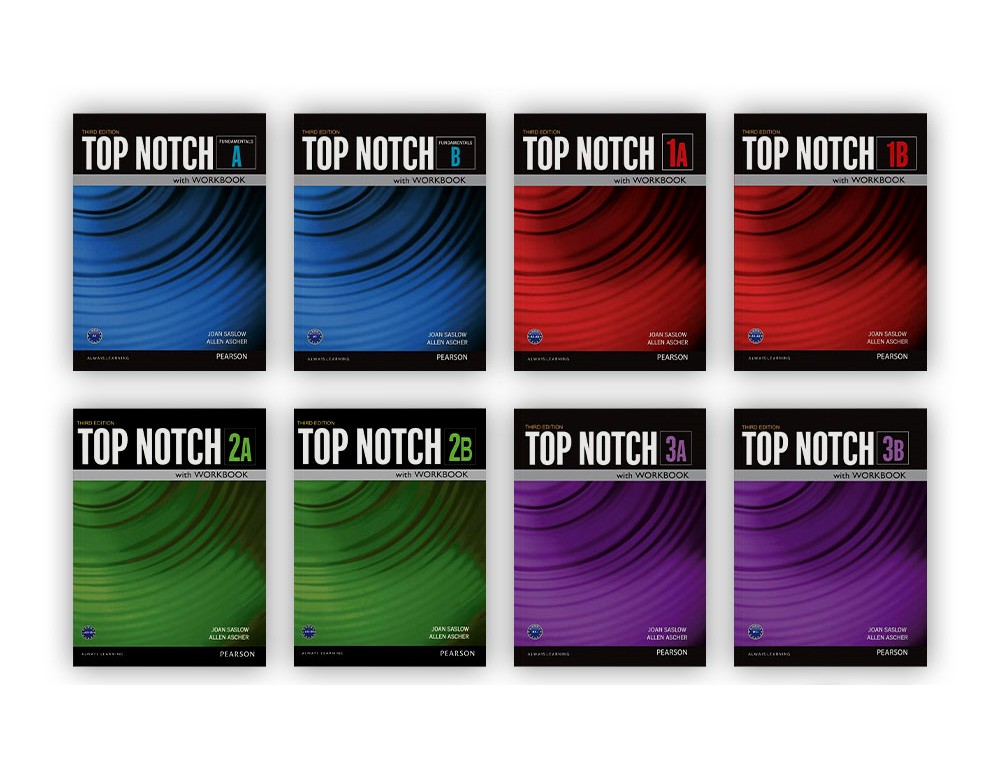 Top Notch 3rd edition مجموعه کتاب های تاپ ناچ ویرایش سوم