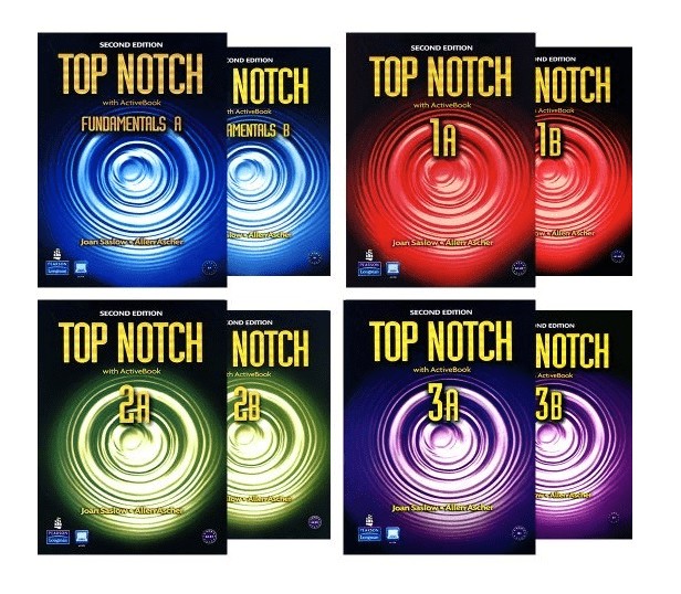 Top Notch 2nd edition مجموعه کتاب های تاپ ناچ ویرایش دوم