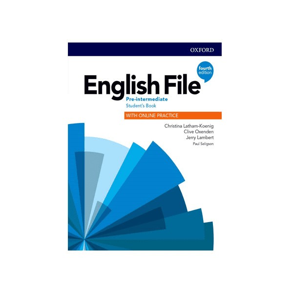 انگلیش فایل پری اینترمدیت ویرایش چهارم English File Pre Intermediate Fourth Edition