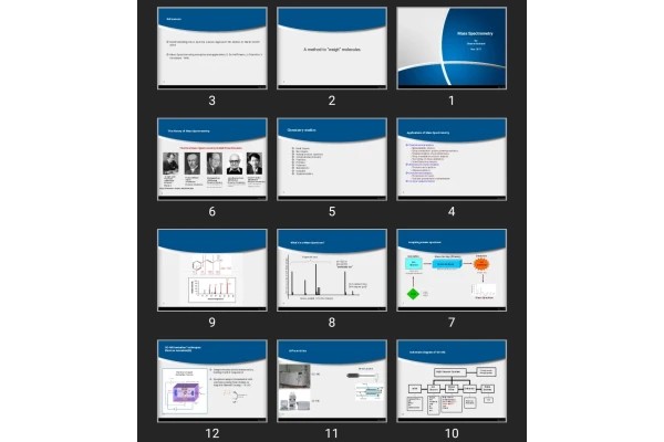 پاورپوینت Mass Spectrometry