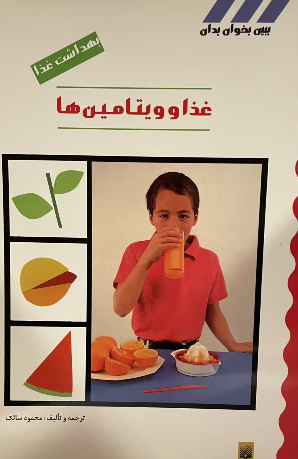 کتاب غذا و ویتامینها