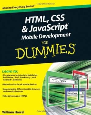 دانلود کتاب Dont download, File defect. HTML, CSS, and JavaScript Mobile Development For Dummies