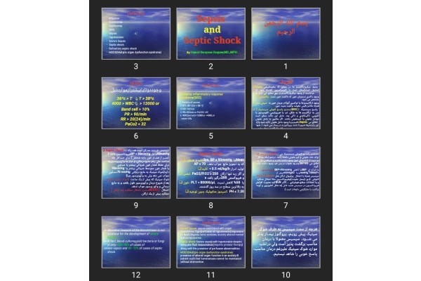 پاورپوینت Sepsis and Septic Shock