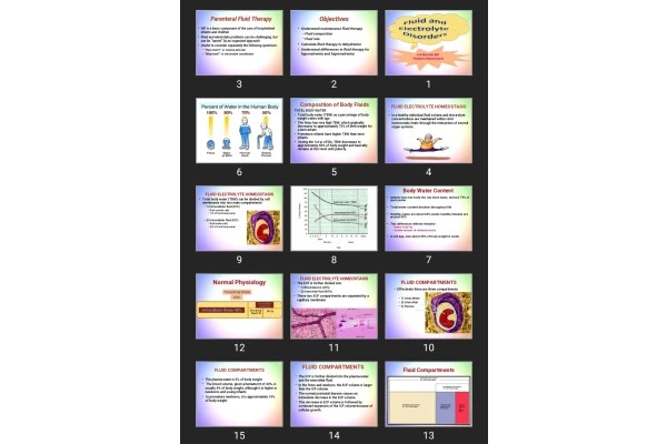 پاورپوینت fluid and electrolyte disorders