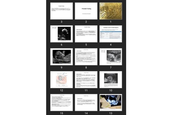 پاورپوینت Prenatal Testing
