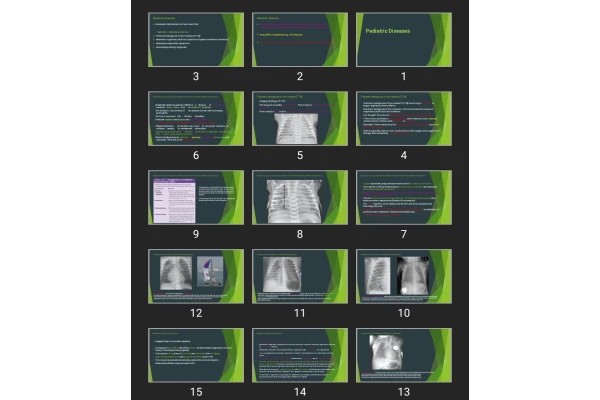 پاورپوینت Pediatric Diseases