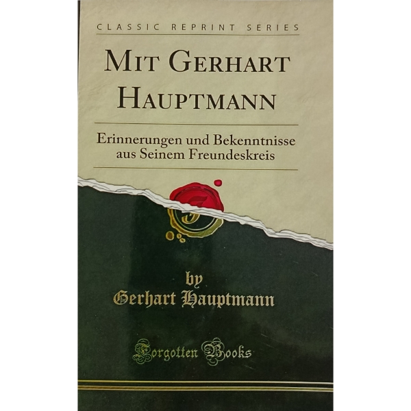 Mit Gerhart Hauptmann