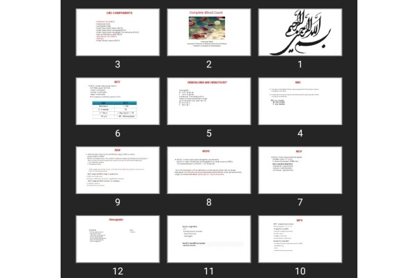 پاورپوینت Complete Blood Count