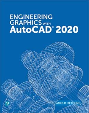 دانلود کتاب Engineering Graphics with AutoCAD 2020
