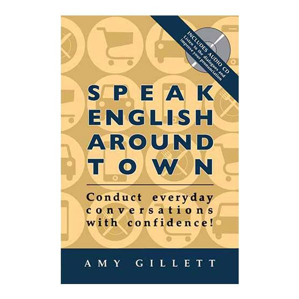 Speak English Around Town | انتشارات دنیای زبان | خرید کتاب زبان انگلیسی، آلمانی، فرانسه، رمان زبان اصلی ۱۴۰۵