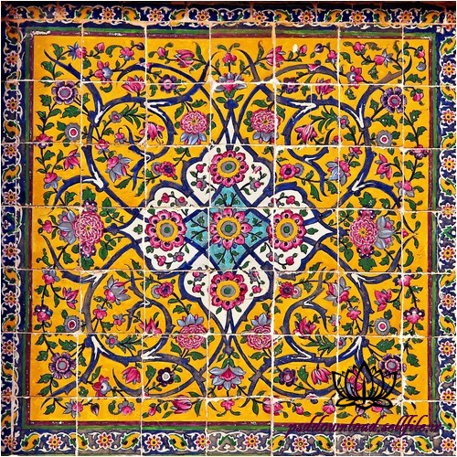 کاشی لعاب دار هفت رنگ -کد 4 - اسمارت فایل
