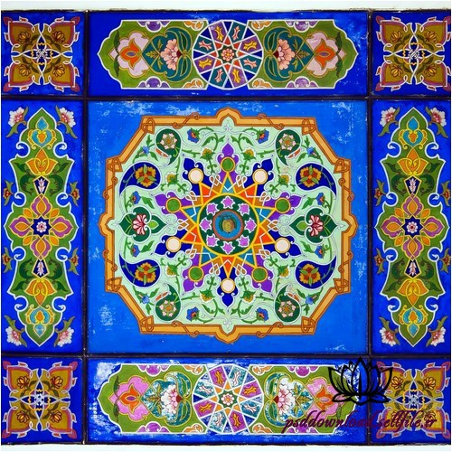 کاشی لعاب دار هفت رنگ-کد 1 - اسمارت فایل
